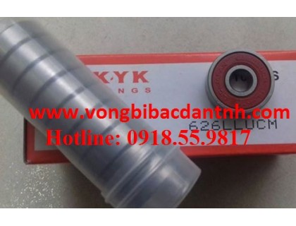 VÒNG BI-BẠC ĐẠN-Ổ BI 626LLU-626-626DDU-626DDMC3E-626 RS-626 2RS-626RS-6262RS-626 2RSR-6262RSR-KYK-NTN-NSK-NAHI-FAG-KOYO-SKF-NHẬT-TRUNG QUỐC-GIÁ RẺ